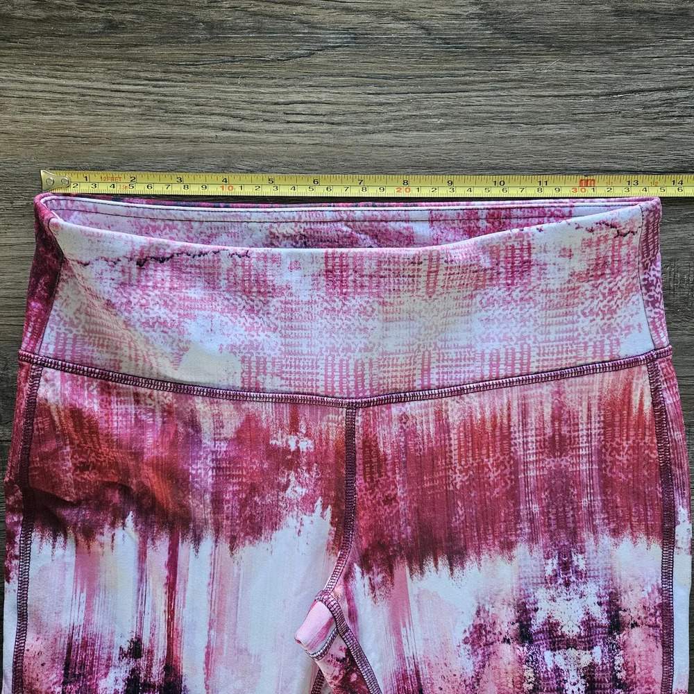 Alo Yoga High-Waist Goddess Ribbed Leggings - Desert Sunset
